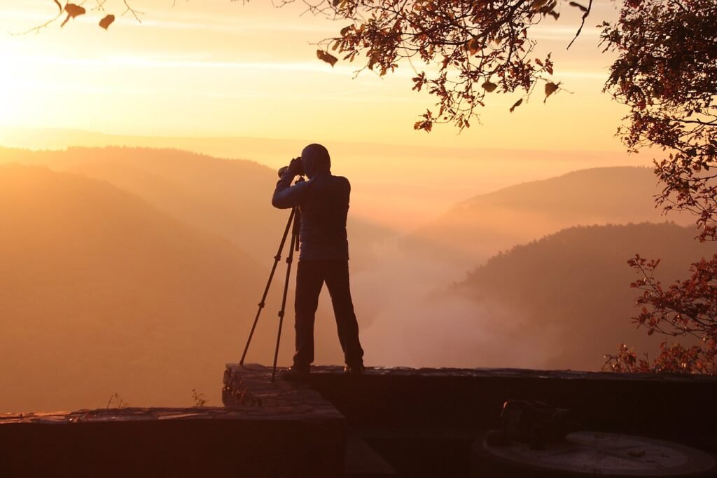 photographer, nature, sunset, mountains, photography, landscape, fog, saar loop, saarschleife, sunrise, man, photographer, photographer, photographer, photographer, photographer