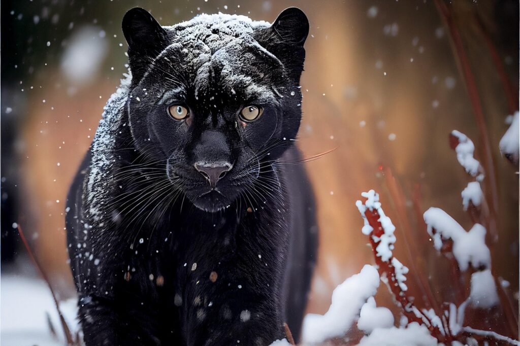 panther, black panther, feline, animal, snow, winter, nature, cute, panther, panther, black panther, black panther, black panther, black panther, black panther