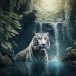 tiger are the alone big cat that love water