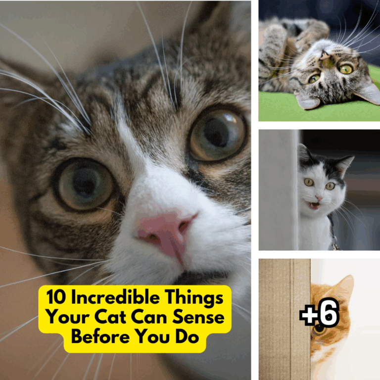 10 Incredible Things Your Cat Can Sense Before You Do