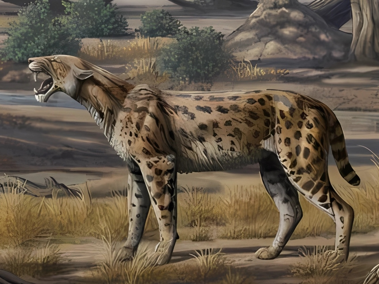 Lokotunjailurus: The African Saber-Tooth Specialist (image credits: wikimedia)