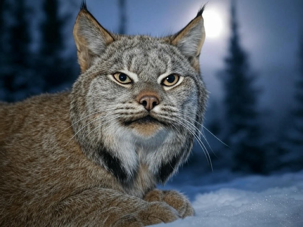 Eurasian Lynx: Winter's Silent Hunter (image credits: flickr)