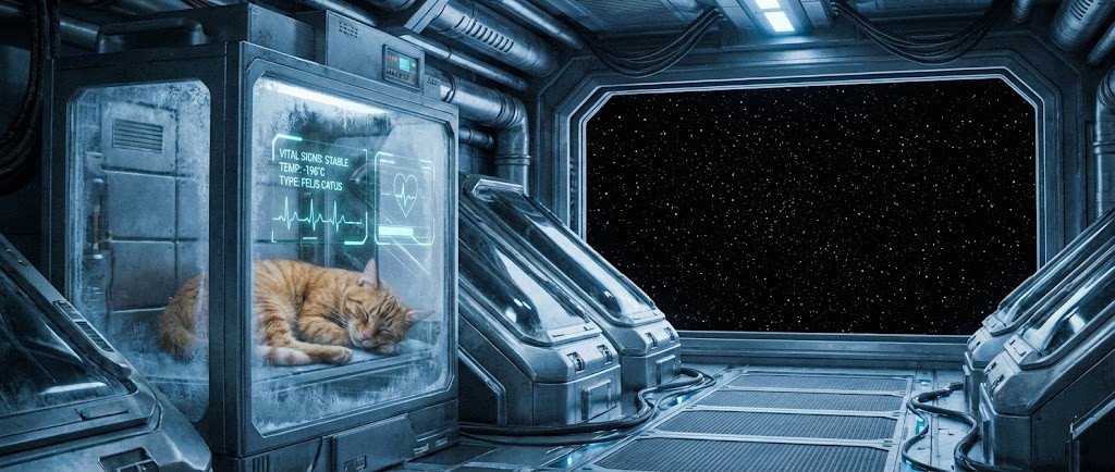 UK Man Spends $22k to Cryogenically Freeze His Cat, Hoping for a Future Reunion