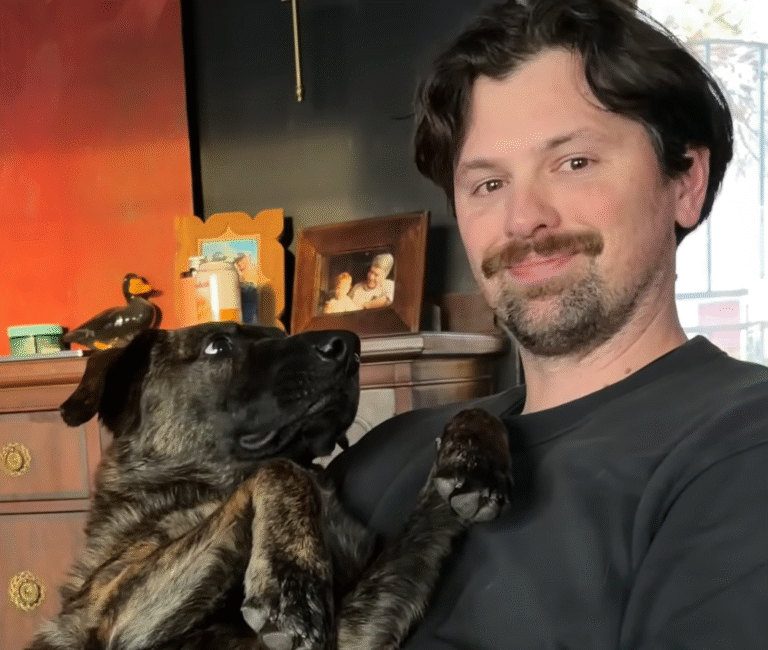 Rescue Dog Junie's Hilarious 'Melts' for Owner Spark Viral Sensation