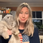 Giant Meat Bunny Rescued from Craigslist Becomes Devoted Dog-Like Pet