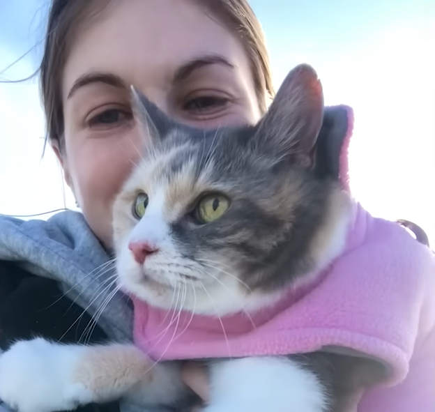 Woman Adopts Grandparents' Grumpy Cat, Launches Game-Changing Program for Seniors' Pets