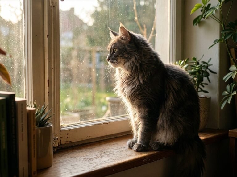 Senior Cats Repeat These Small Rituals Every Single Evening