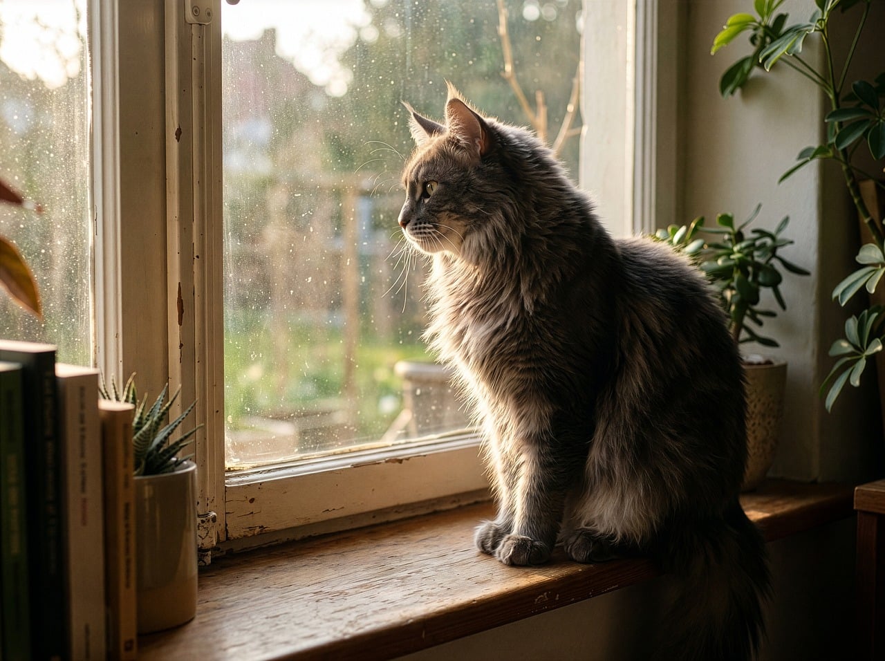 Senior Cats Repeat These Small Rituals Every Single Evening
