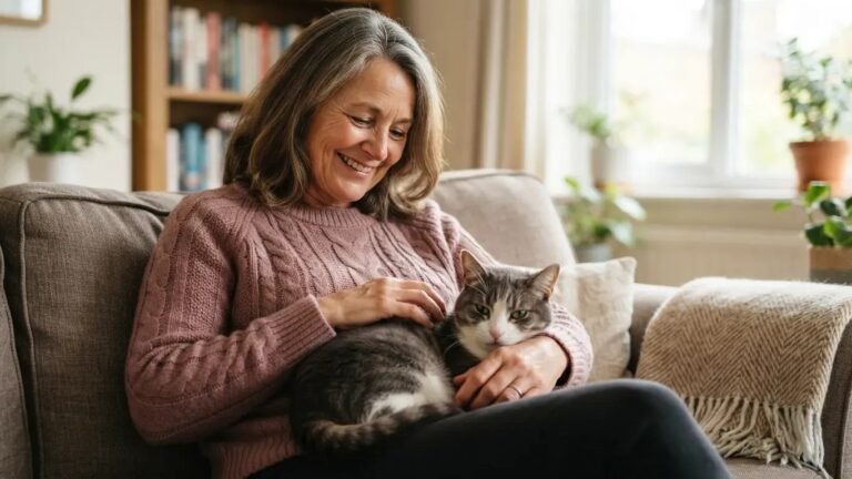 The Science Behind Why Women Over 50 Bond Deeper With Rescue Cats