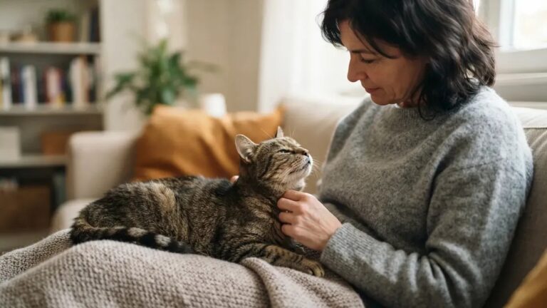 14 Ways a Sick Cat Still Seeks Comfort Only from the One Human It Trusts
