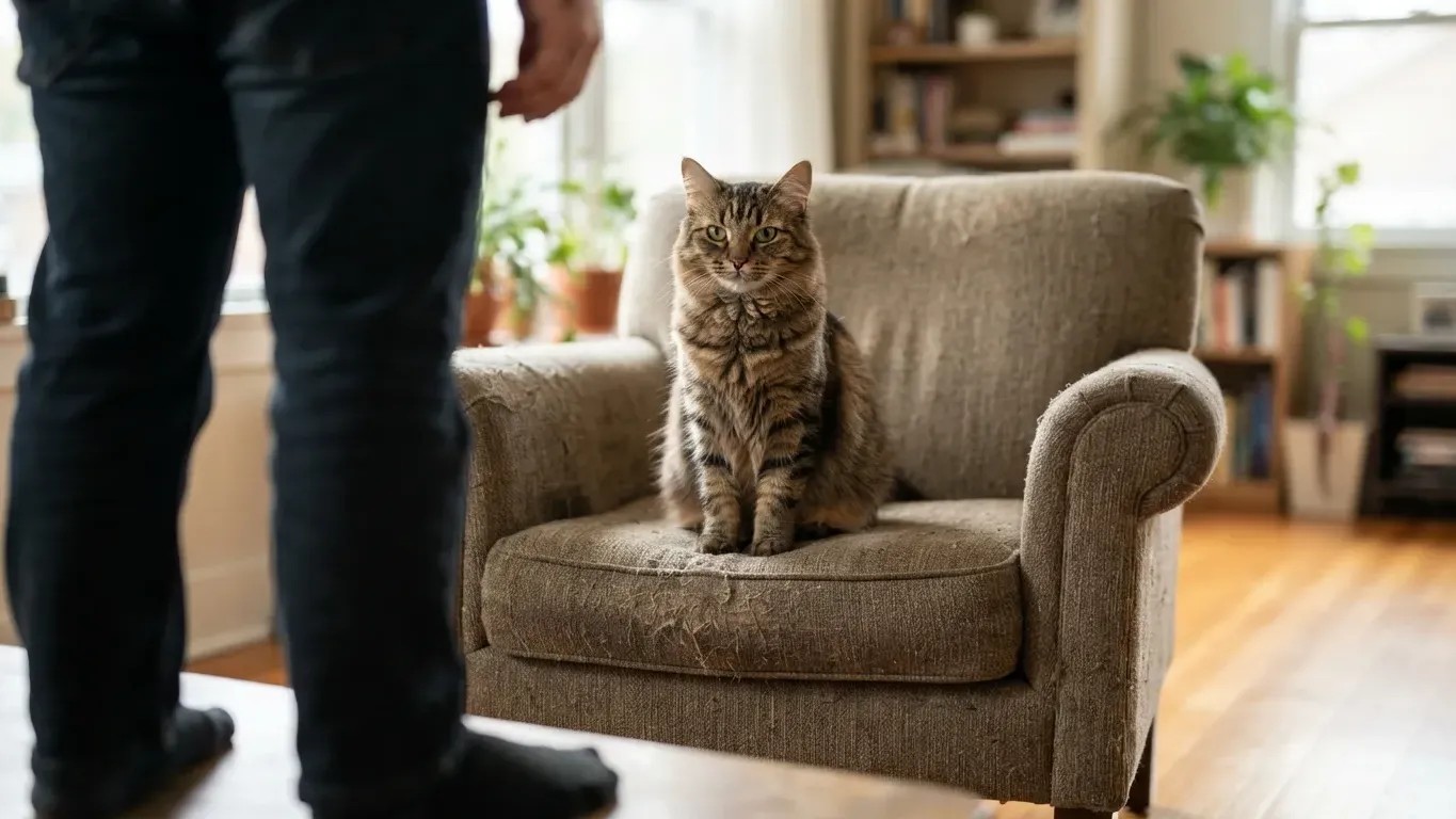 14 Signs Your Indoor Cat Owns the Whole House Now