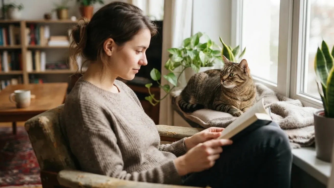 13 Quiet Ways Your Indoor Cat Proves You Are Its Whole World