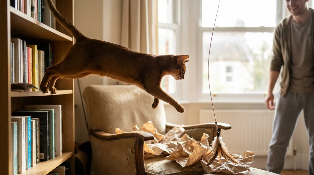1. Abyssinian: The Cat Who Turns Everything Into an Adventure