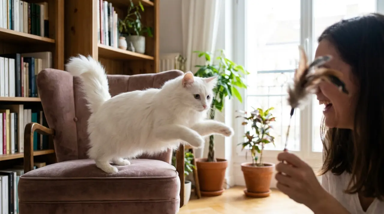 10. Turkish Angora: Elegance With a Playful Plot Twist