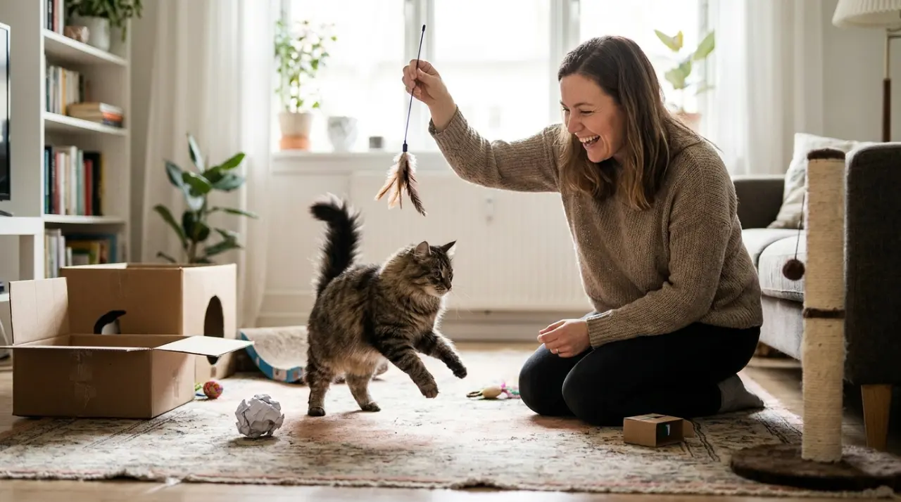 How to Support a Cat’s Lifelong Playful Streak