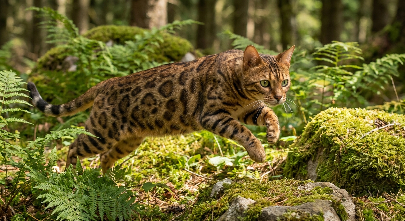 2. Bengal: A Lifelong Athlete With a Mischievous Streak