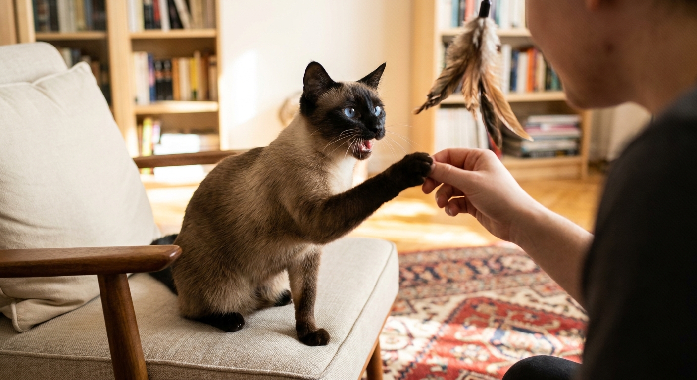 3. Siamese: The Playful Conversationalist