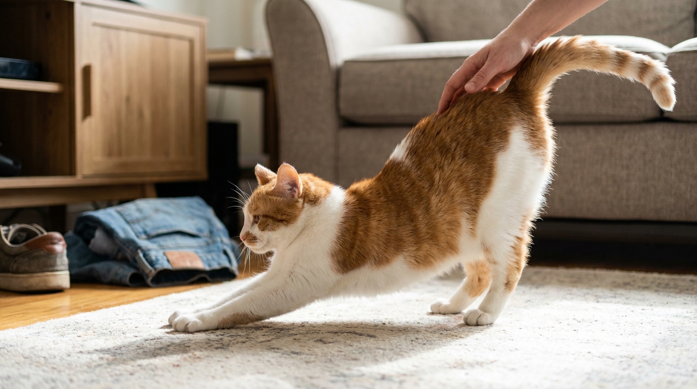 #6 — The "Elevator Butt" Stretch Is Borrowed from Kittenhood