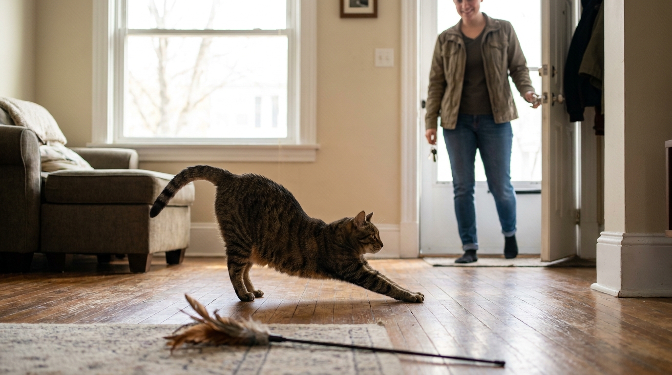 #11 — The Stretch Helps Them Transition from Prey Mode to Social Mode