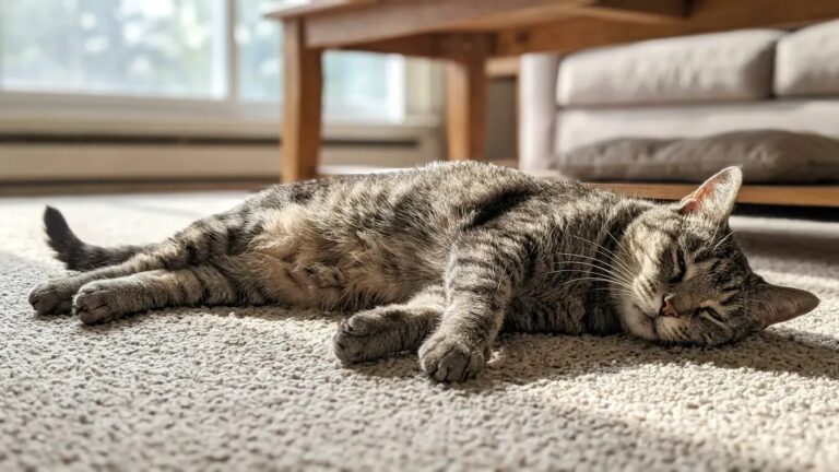 12 Ways an Old Cat Lets You Know It Is Comfortable and Unafraid