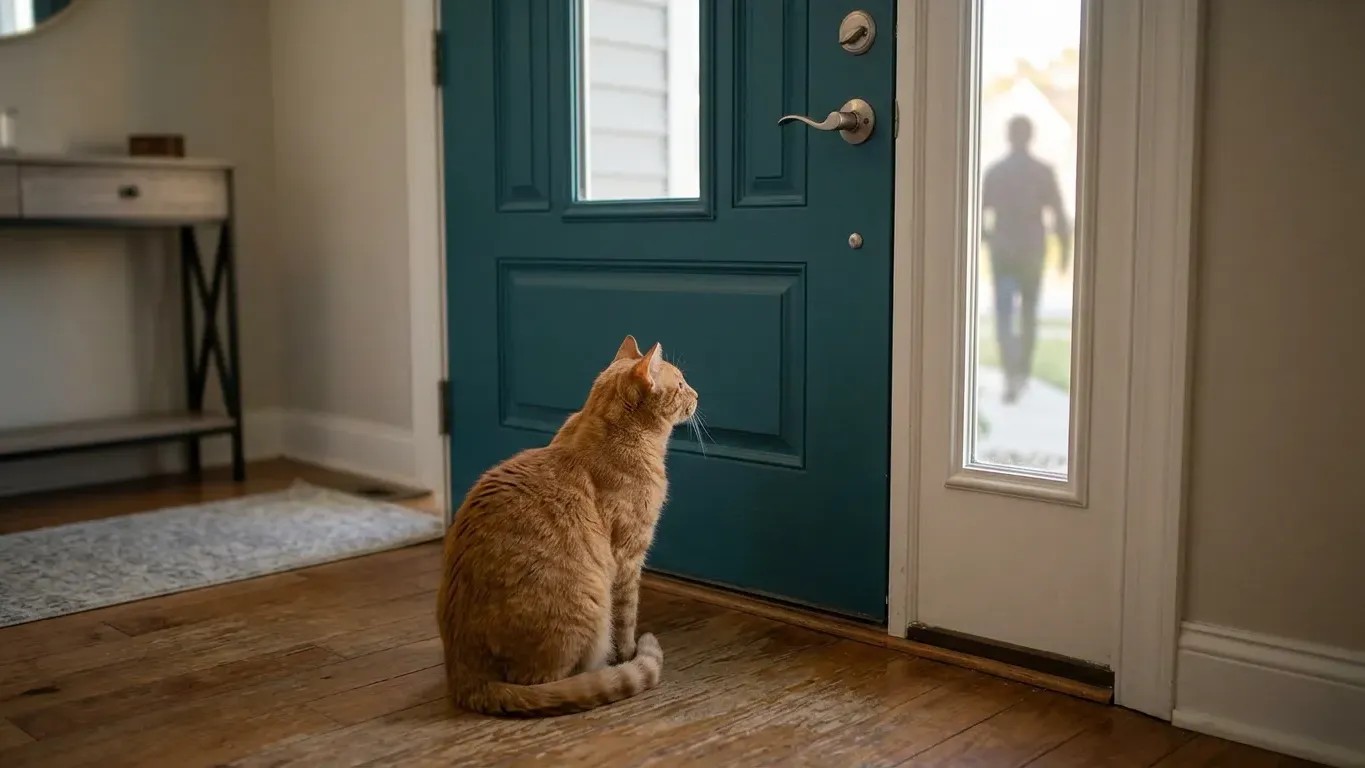 14 Things a Cat Learns About Your Routine That Nobody Ever Taught It