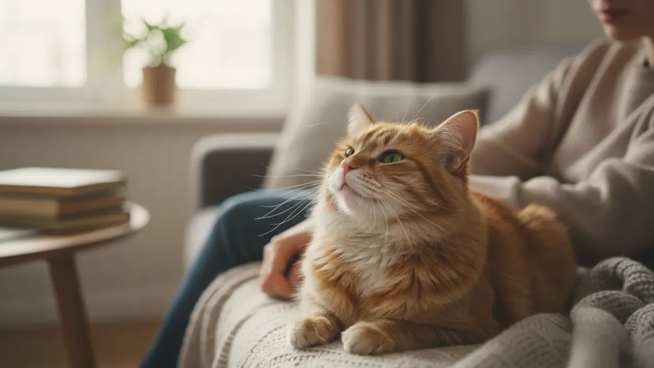 12 Quiet Things a Cat Does When It Knows You Have Had a Hard Day