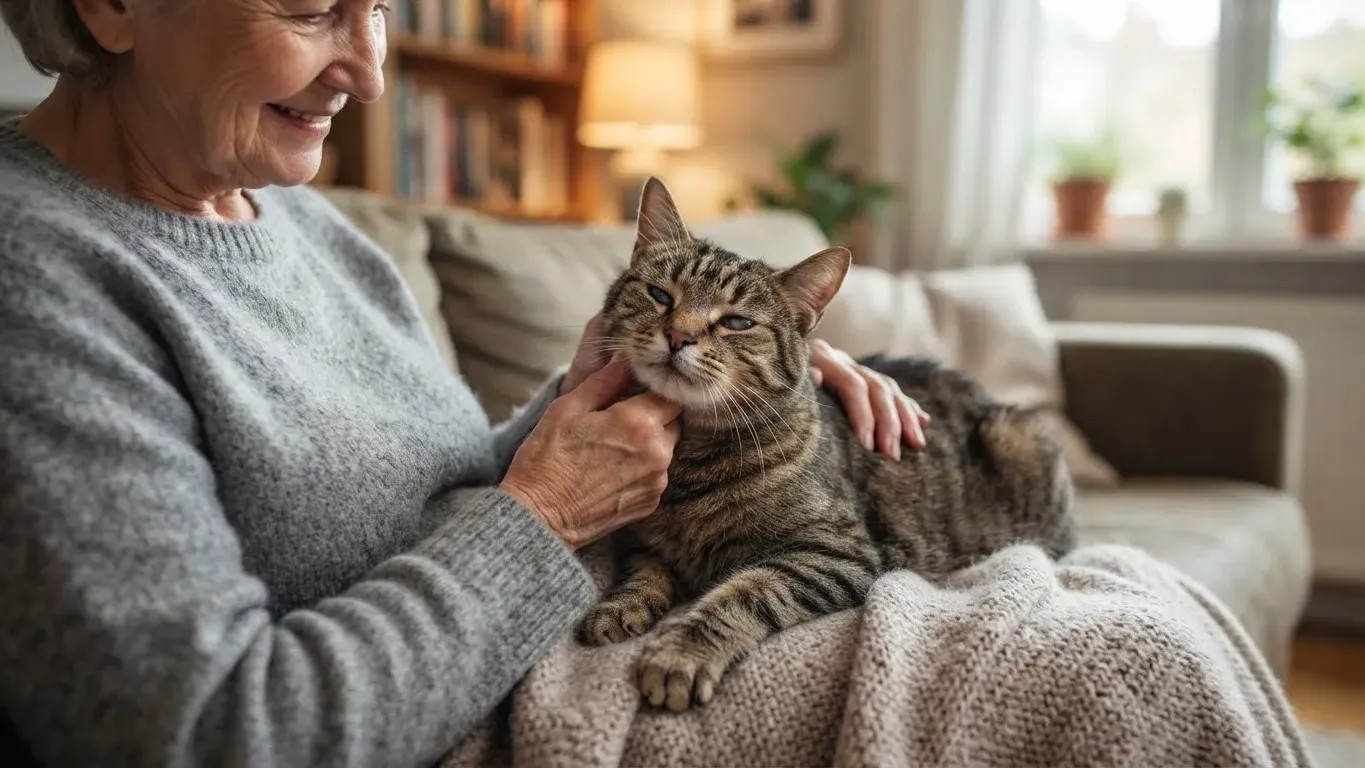13 Things Your Aging Cat Does That Prove It Chose You on Purpose