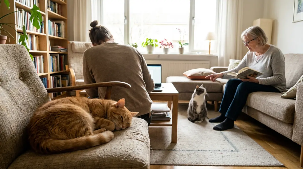 #3 — Confident Cats Steal Seats; Anxious Cats Wait for Permission