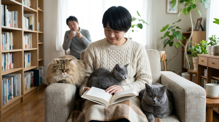 8 Cat Breeds That Choose the Quietest Person in the Room