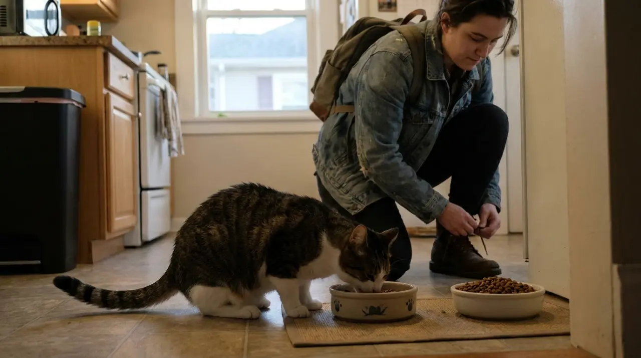 #9 — They Time Their Meals Around Your Presence