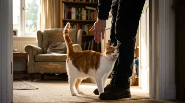 The Way Your Cat Greets You Says More Than You Think