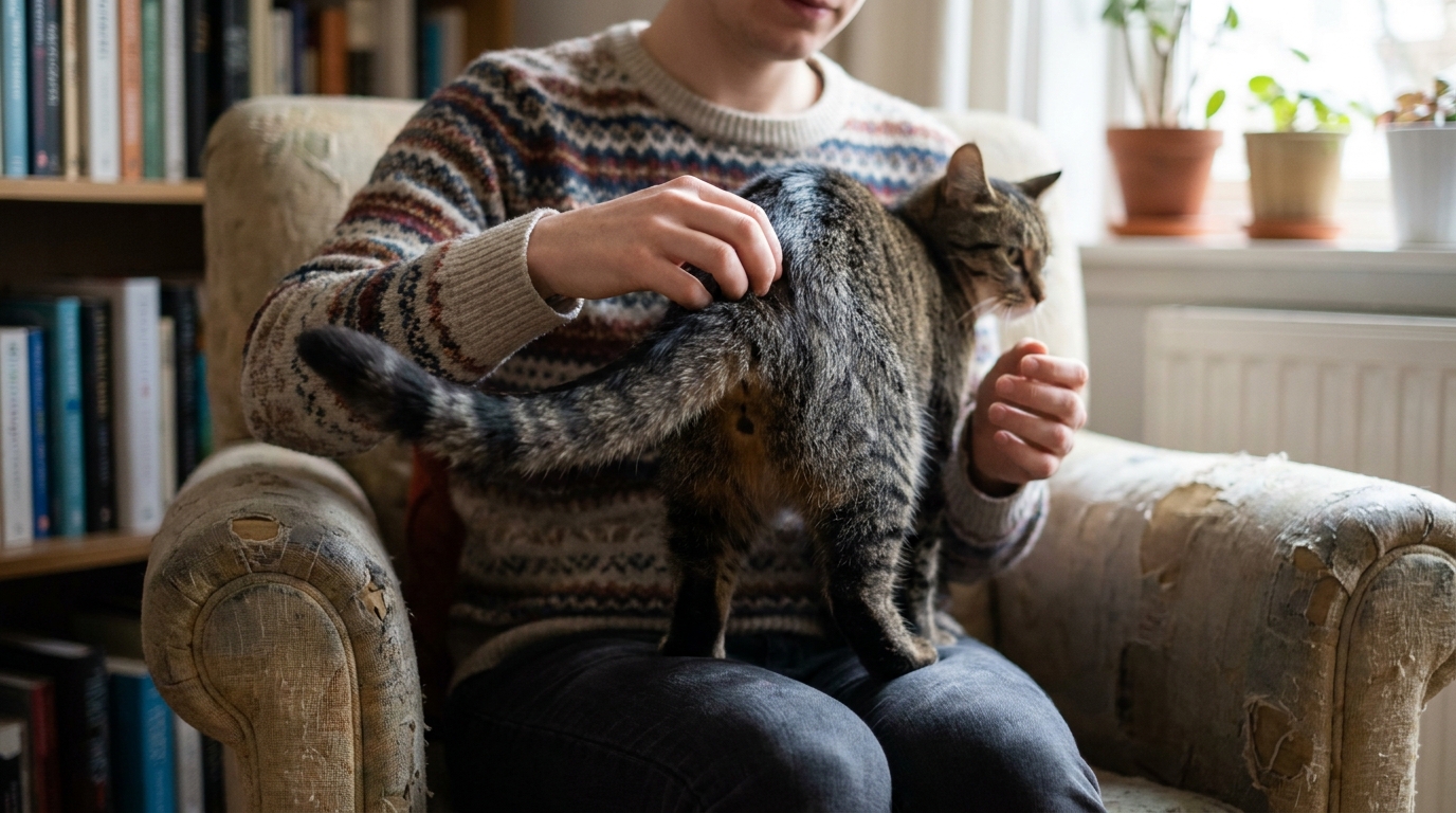 #10 — Tail-Base Scratches Are Not Every Cat’s Favorite