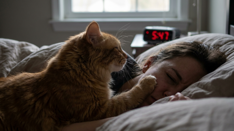 Why Your Cat Wakes You at the Same Time Every Morning